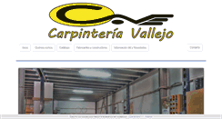 Desktop Screenshot of carpinteriavallejocastellon.com